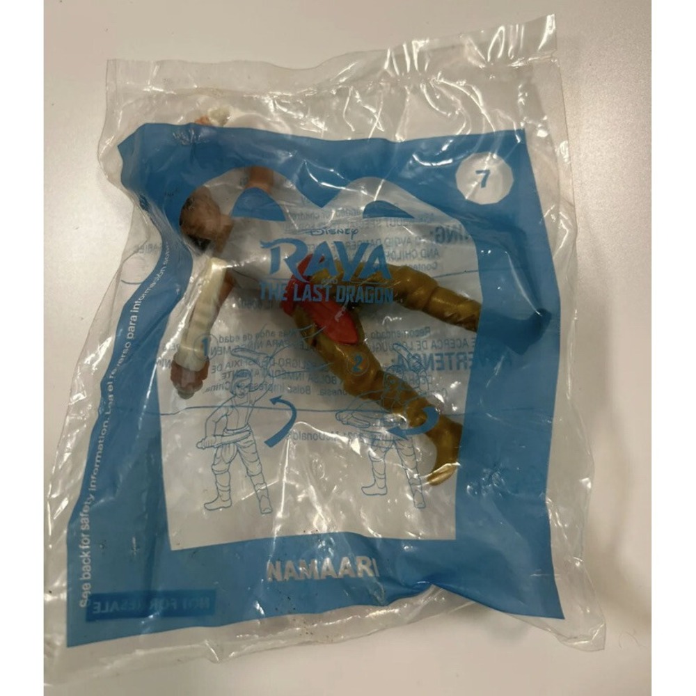 Disney's RAYA AND THE LAST DRAGON NAMAARI McDonald's Toy # 7‎ 2020